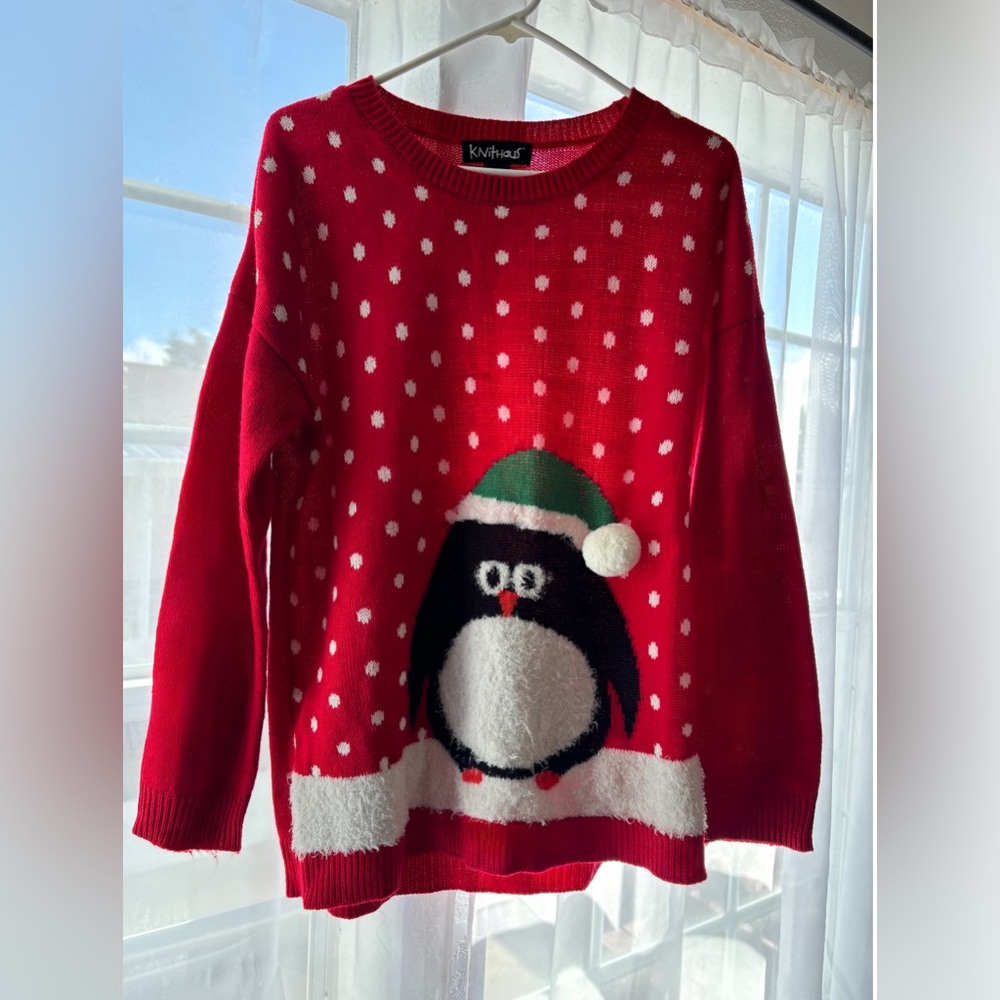 Ugly Christmas Sweater Penguin